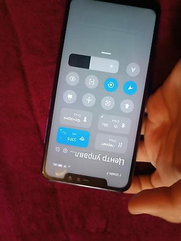 телефоны oppo: Redmi, Redmi Note 6 Pro, Б/у, 64 ГБ, цвет - Синий, 2 SIM — 1