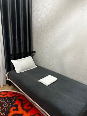 1 комнатная квартира бишкек снять долгосрочно: 1 комната, Постельное белье, Парковка, Бронь — 8