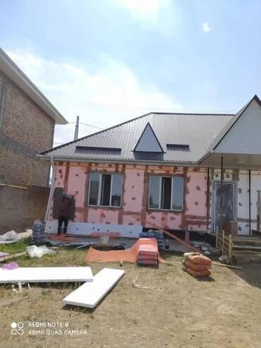 утеплитель для фасада: Демонтажные работы, Ремонт фасада, Фасадный декор | Рамки, Моноблоки, Балясины | Керамогранит, Сайдинг, Сары-Таш | Керамзит, Минеральная вата, Пенопласт Больше 6 лет опыта — 5