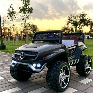 электро машинка для детей: Детский электрокар, Новый — 1