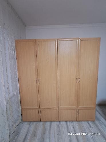 Шифоньер, шкаф для одежды, Б/у, Прямой, ЛДСП