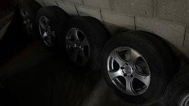 Дөңгөлөктөр монтажда R 16, All-season, Колдонулган, Комплект, Жеңил унаалар, Куйма, тешиктери - 5