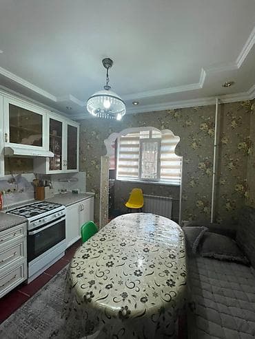 4: 2 комнаты, 52 м², Джал мкр (в т.ч. Верхний, Нижний, Средний) 106 серия, 4 этаж, Евроремонт — 6