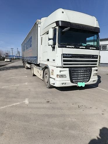 Тягач, DAF, 2007 г., Тентованный