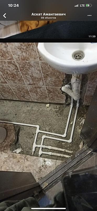 Курулуш жана оңдоо кызматтары: Сантехниканы орнотуу жана алмаштыруу 6 жылдан ашык тажрыйба — 8