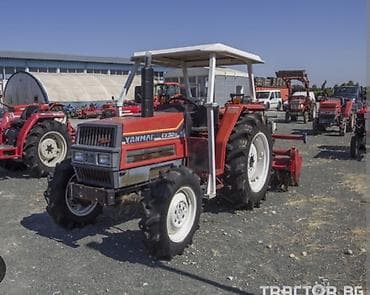 Трактор Yanmar FX32D с навесной фрезой. Особенности и характеристики