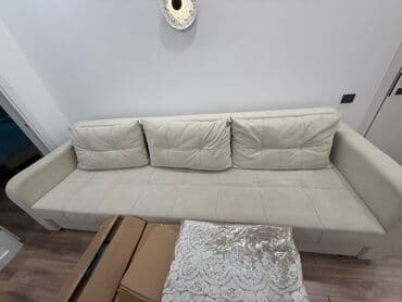 Прямой диван, Трехместный at lalafo.kg Прямой диван, Трехместный