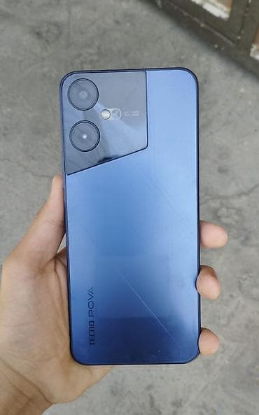 poco 4x: Tecno Pova, цвет - Синий — 1
