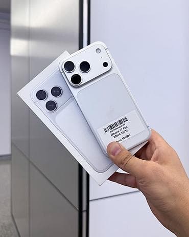 IPhone 17 Pro, Б/у, 256 ГБ, White Titanium, Коробка, Чехол, Кабель, В рассрочку, 100 % at lalafo.kg IPhone 17 Pro, Б/у, 256 ГБ, White Titanium, Коробка, Чехол, Кабель, В рассрочку, 100 %