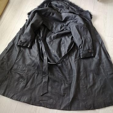 полезные вещи: Кожаные куртки, плащи длинные — 7