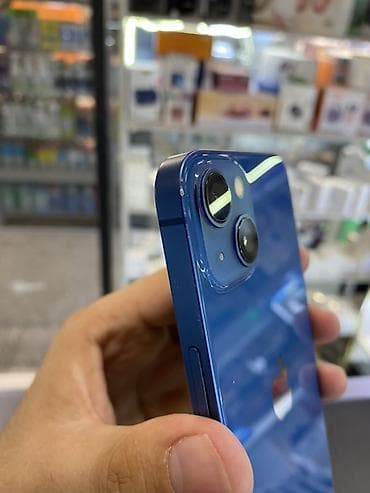 IPhone 13, 128 ГБ, Синий, Кабель — 4