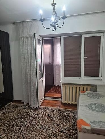 osh flat: 2 комнаты, Золотой квадрат Агентство недвижимости, Без подселения, от 1 года, С мебелью полностью — 3