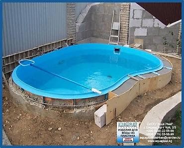 открытый бассейн: Полипропиленовые бассейны — это практически идеальный вариант для — 8