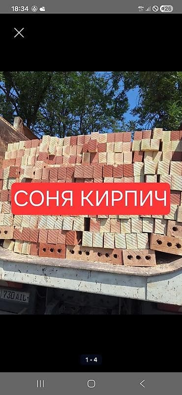 спальная б у: Пустотелый, дырчатый, Жженый кирпич, Одинарный, 250×120×65 — 5