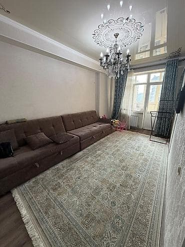 flat osh: 2 комнаты, 67 м², 6 этаж — 10