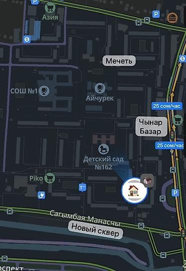 Батирлер: 2 бөлмө, 49 м², Аламедин-1 мкр 105-серия, 1 кабат, Жаңы ремонт — 9