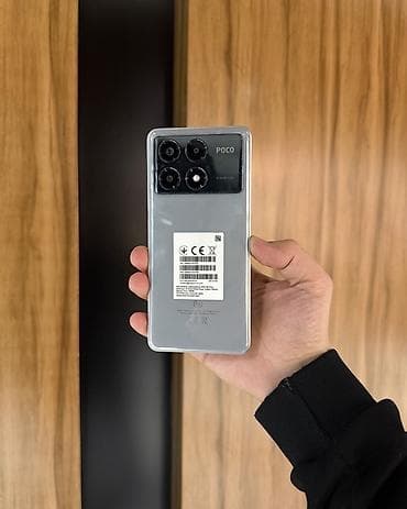 hyper x: Poco X6 Pro 5G, Колдонулган, 512 ГБ, түсү - Күмүш, 2 SIM — 2