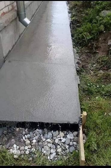 Бетонные работы: Бетонные работы “под ключ” - Заливка полов, отмостки, дорожек — 1