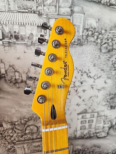 Гитаралар: Fender Telecaster(реплика) Состояние отличное покупал несколько — 4