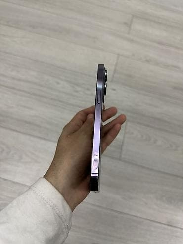 iphone 14 plus: IPhone 14 Pro, Б/у, 512 ГБ, Deep Purple, 60 % — 2