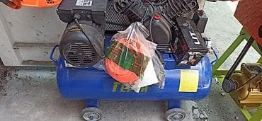 Компрессор Для покраски, Электрический, Поршневой, Новый