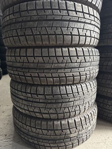 купить диски штампованные: Шины 215 / 60 / R 16, Зима, Б/у, Комплект, Легковые, Япония, Bridgestone — 9