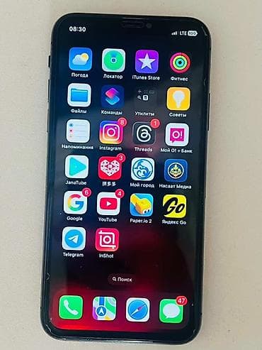 samsung note: IPhone X, Черный — 3