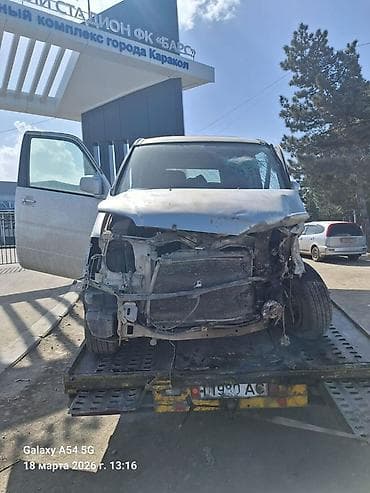 битий афто: Продам микроавтобус/минивэн серебристого цвета (правый руль). Кузов — — 4