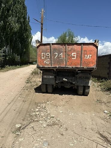 мото бокс: МАZ самосвал 6x4 - Тип: самосвал, колесная формула 6x4 - Кабина — 4