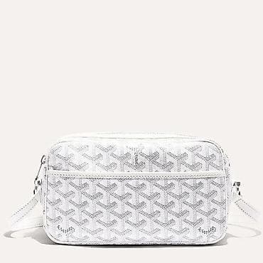 Сумка через плечо Goyard белого цвета - Компактная прямоугольная