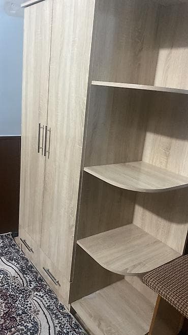 офисный шкаф: Шифоньер, шкаф для одежды, Новый, Прямой, ЛДСП — 2