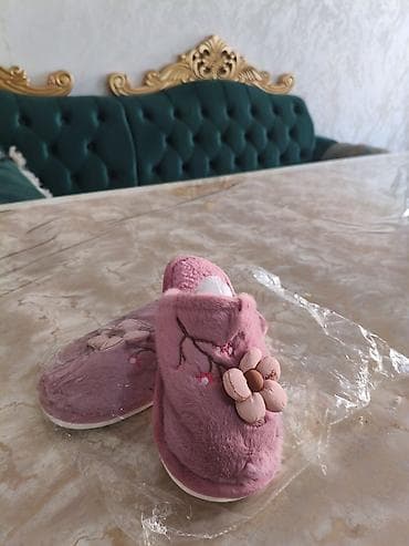 дамашный тапичка: Домашние тапочки с пушистым верхом - Цвет: пудрово‑розовый - Дизайн — 2