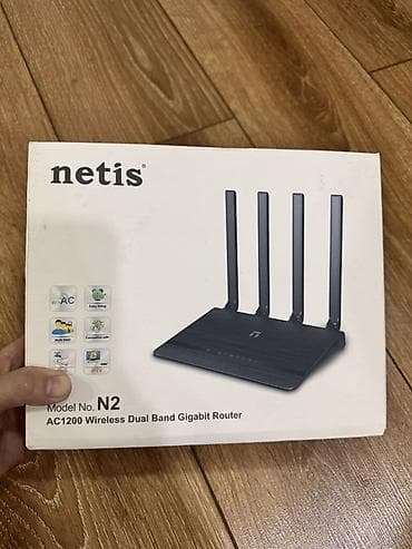 Роутер Netis N2 — двухдиапазонный гигабитный маршрутизатор стандарта