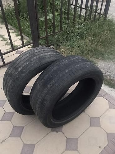 Шины 245 / 45 / R 20, Лето, Б/у, Пара, Легковые, Continental — 1