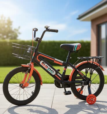 электромобили для детей 12 лет: Детский велосипед, 2-колесный, 4 - 6 лет, Б/у — 1