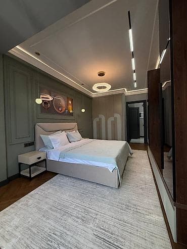 Недвижимость: 2 комнаты, 80 м², Асанбай мкр 14 этаж, Евроремонт — 9