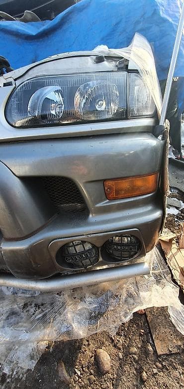 mitsubish: Решетка радиатора Mitsubishi 2002 г., Б/у, Оригинал — 3