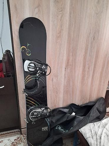 универсальные чехлы: Сноуборд из Америки комплект с креплениями и чехлом - Доска — 2