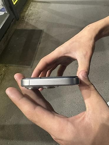 15 про 128: IPhone 15 Pro, 512 ГБ, Natural Titanium, Защитное стекло, 80 % — 5