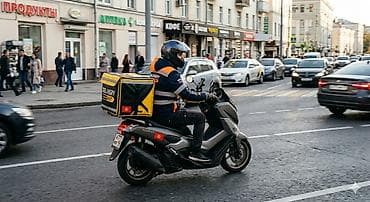 курьер империя пиццы: Требуются курьеры. Транспорт (электровелосипед) предоставляется — 1