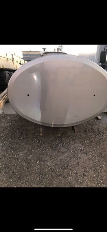 авто симуляторы: Цистерна пищевой нержавейка объем 12куб состояние идеальный — 1