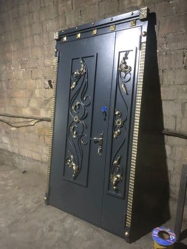 ворота для гаража цена: Двери в частный дом, Металл, Бронированные, Другая страна производитель, Новый — 6