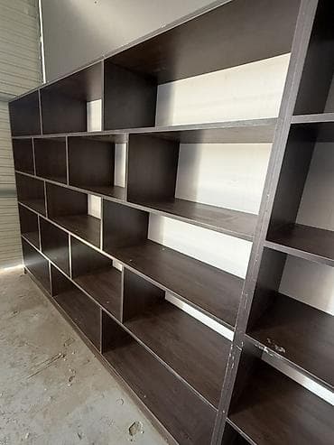 мебельные материалы: Стеллажи модульные для магазина/офиса - Конфигурация: две секции — 5