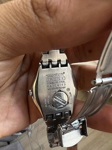 Аксессуары: Классические часы часы, Swatch, Женские, Б/у — 3