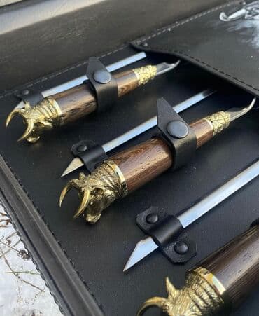 военный мешок: Эксклюзивные подарки для мужчин!!! Авторский шашлычный набор ручная — 3