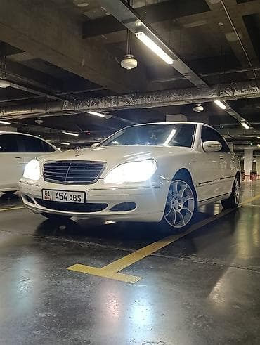 b class: Mercedes-Benz S-Class: 2004 г., 3.7 л, Автомат, Бензин, Седан — 2