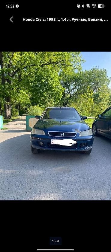 Продажа авто: Honda Civic: 1998 г., 1.4 л, Механика, Бензин, Седан — 1