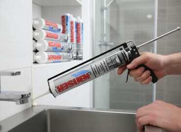 уплотнитель дверей: Санитарный силиконовый герметик Hauser предназначен для герметизации — 1