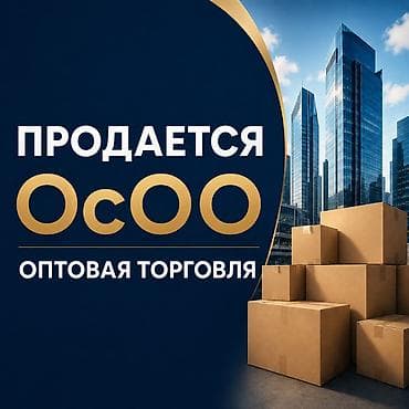Продаётся готовое ОсОО Профиль — оптовая торговля. Существует уже 6