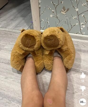 Тапочки Капибара
Размер 35-40 !!!!!